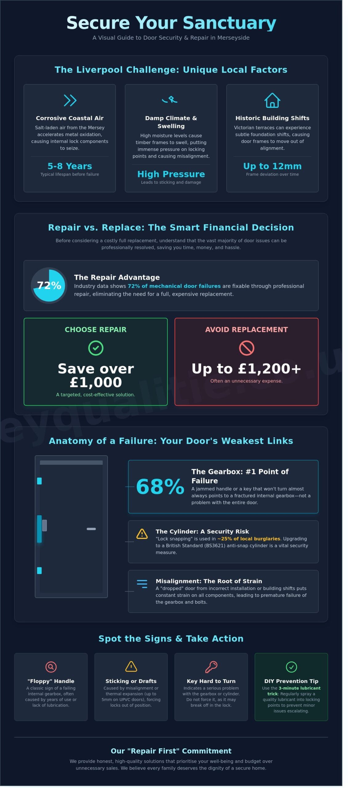 Professional Door Repairs in Liverpool: Restoring Security to Your Home