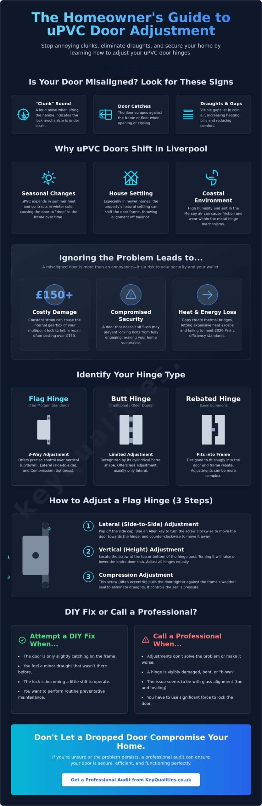 How to Adjust a UPVC Door Hinge: A Liverpool Homeowner's Guide (2026)