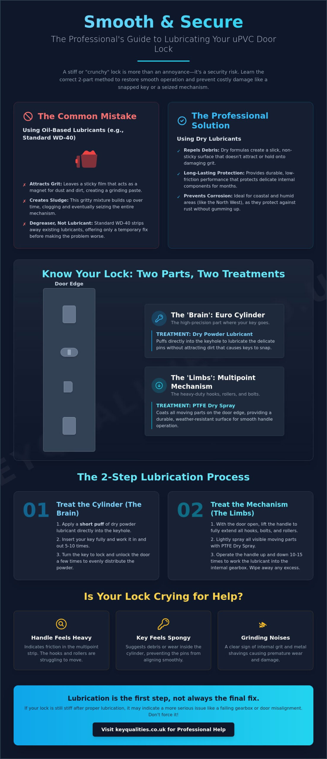 How to Lubricate a UPVC Door Lock: The 2026 Homeowner’s Maintenance Guide