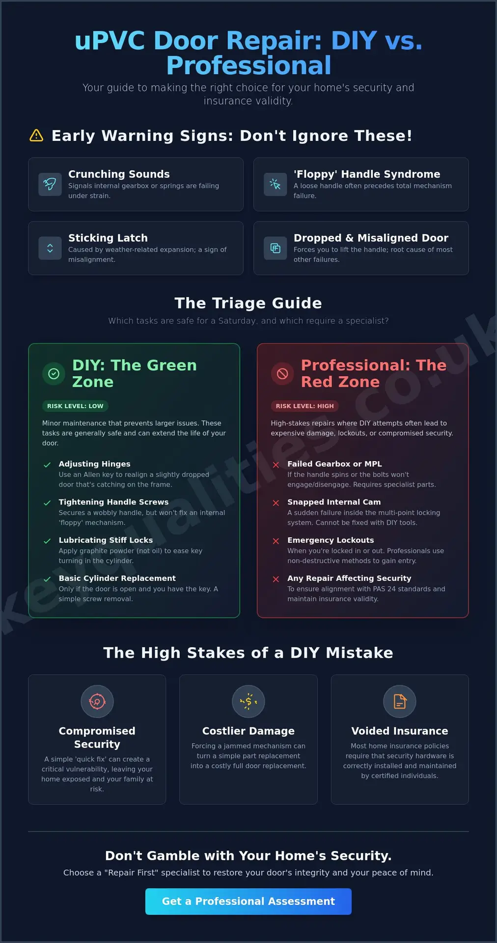 DIY uPVC Door Repair vs Professional Liverpool: The Ultimate Homeowner’s Guide