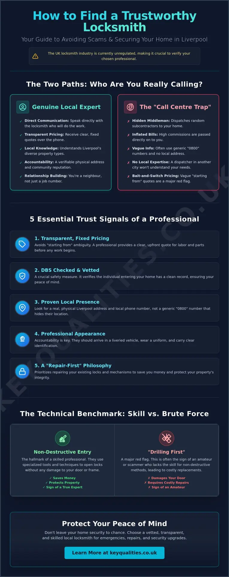 How to Find a Trustworthy Locksmith in Liverpool: The 2026 Homeowner’s Guide