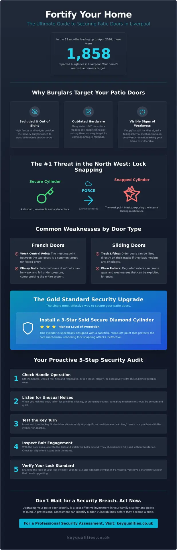 How to Secure Patio Doors from Burglars: A Liverpool Homeowner’s Guide