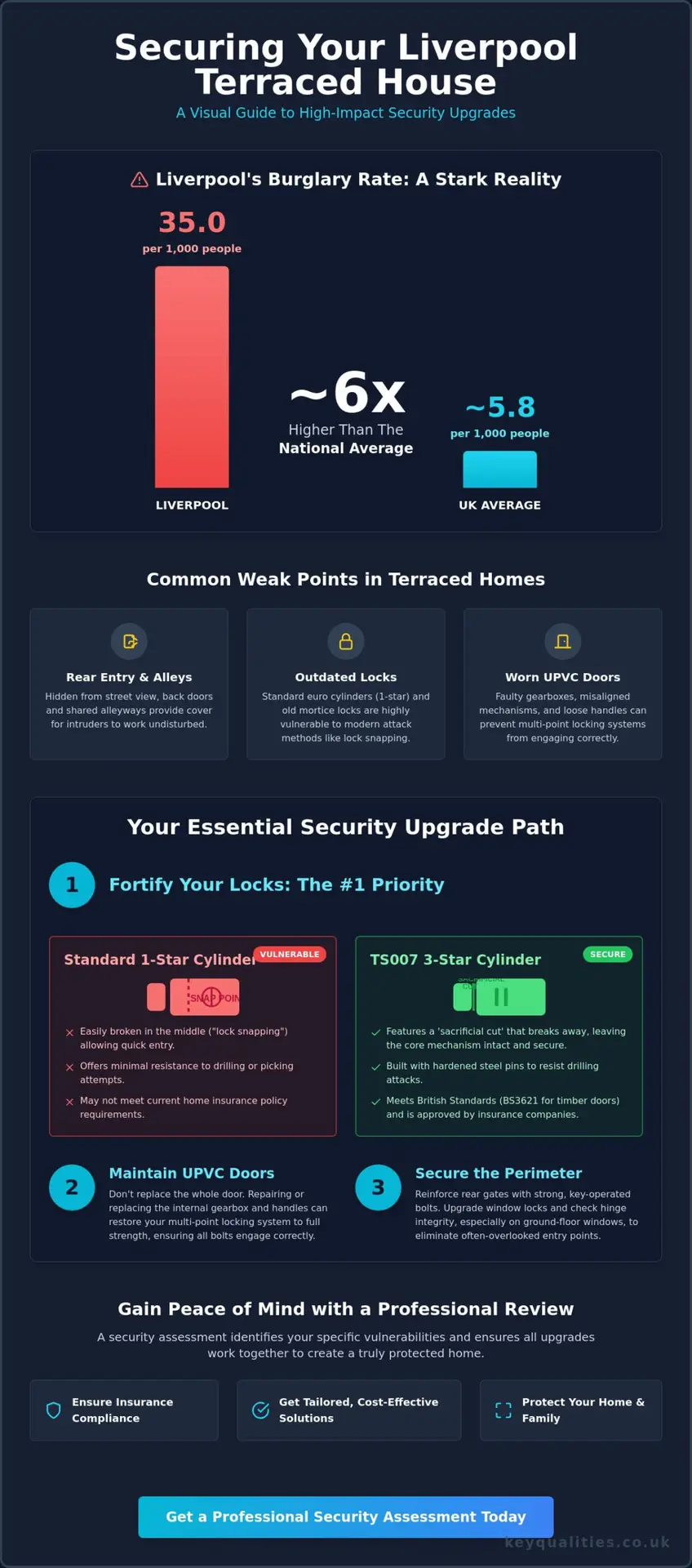 Security Upgrades for Terraced Houses in Liverpool: A 2026 Homeowner’s Guide