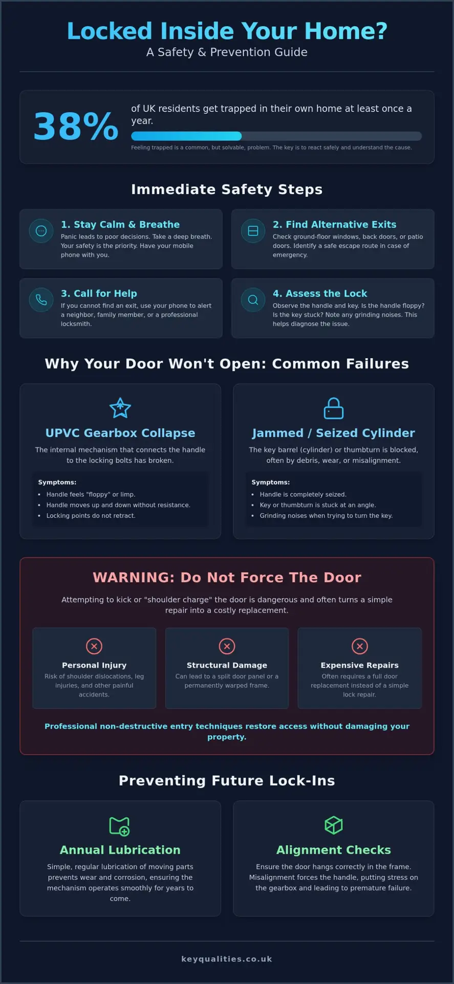 Locked Inside Your House in Liverpool? Here Is What to Do Right Now